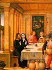 Juan De Flandes The Marriage Feast at Cana painting